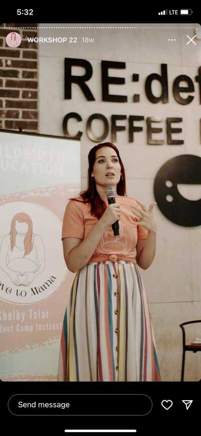 LOVE TO MAMA
BIRTH EDUCATION
Shelby Tolar, BBCI