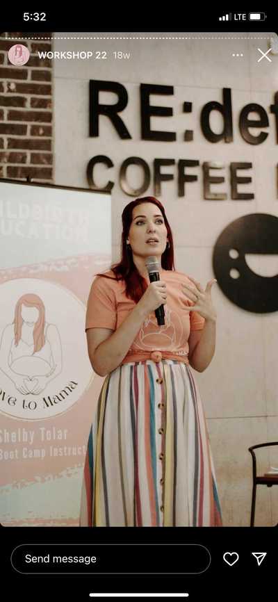 LOVE TO MAMA
BIRTH EDUCATION
Shelby Tolar, BBCI